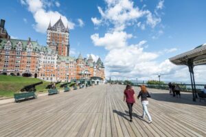 walk through Quebec City